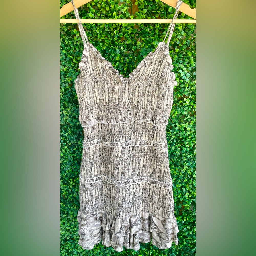 Karlie - Mini Dress | Smocked & Stretchy | Ruffles Throughout - Stunning!💃🏻 $179